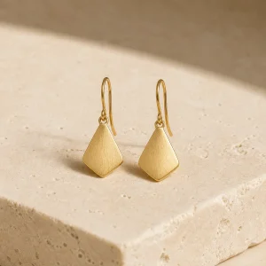 Minimal Drop Earrings - Main view
